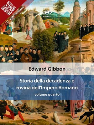 cover image of Storia della decadenza e rovina dell'Impero Romano, volume quarto
